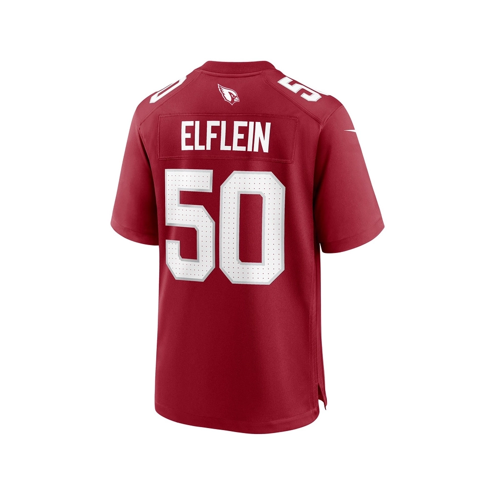Mens Arizona Cardinals Pat Elflein Cardinal Team Game Jersey