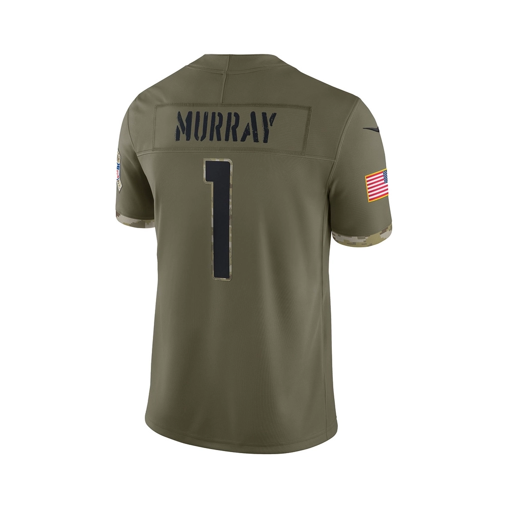 Mens Arizona Cardinals Olive 2022 Salute To Service Limited Jersey-1