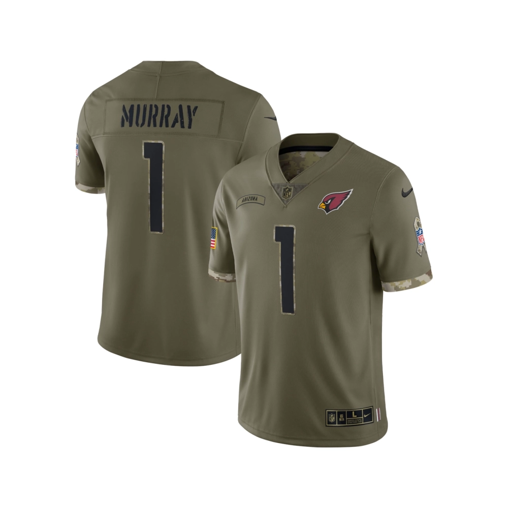 Mens Arizona Cardinals Olive 2022 Salute To Service Limited Jersey
