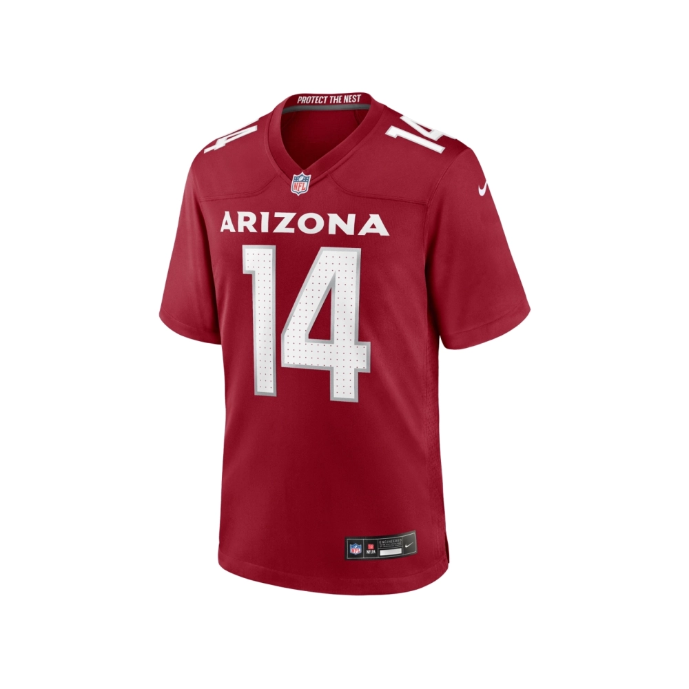 Mens Arizona Cardinals Michael Wilson Cardinal Team Game Jersey