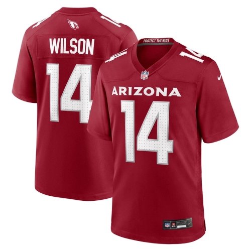 Mens Arizona Cardinals Michael Wilson Cardinal Team Game Jersey