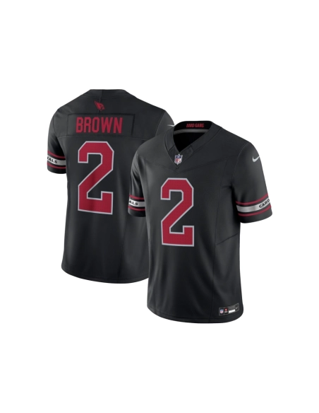 Mens Arizona Cardinals Marquise Brown Black Vapor F.U.S.E. Limited Jersey