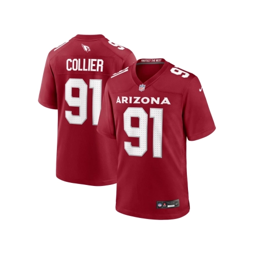Mens Arizona Cardinals L.J. Collier Cardinal Game Player Jersey