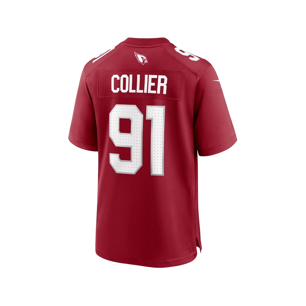 Mens Arizona Cardinals L.J. Collier Cardinal Game Player Jersey