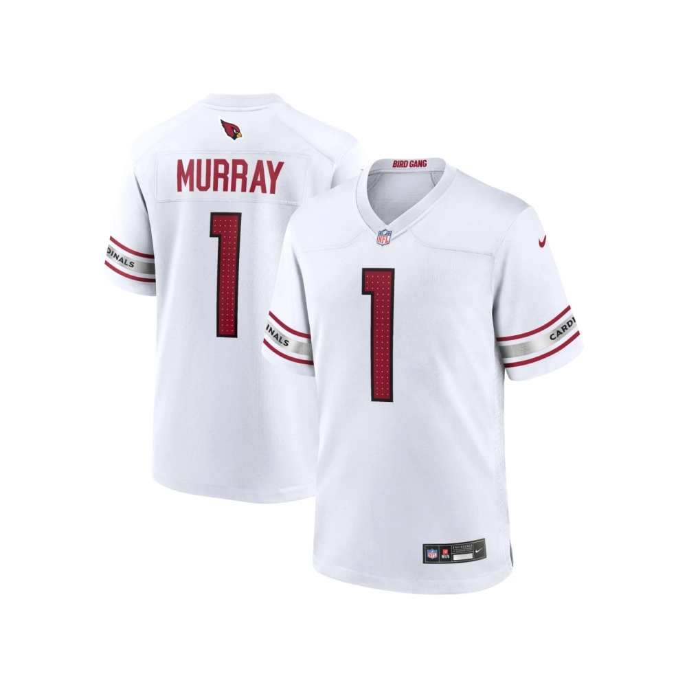 Mens Arizona Cardinals Kyler Murray White Game Player Jersey