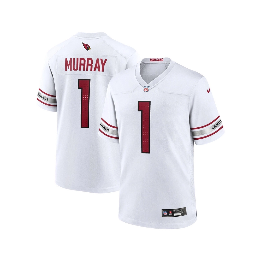 Mens Arizona Cardinals Kyler Murray White Game Player Jersey