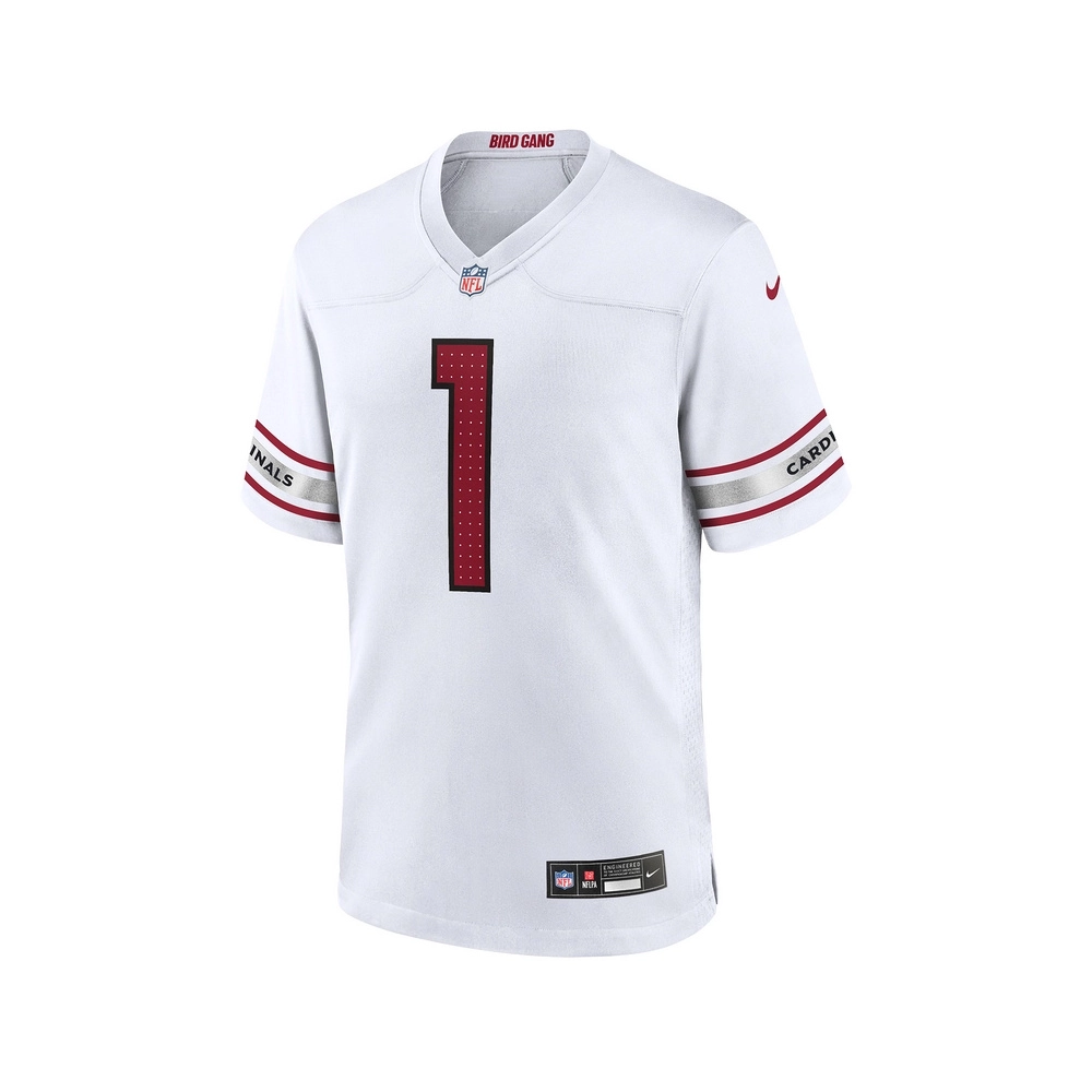 Mens Arizona Cardinals Kyler Murray White Game Player Jersey