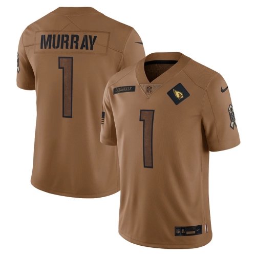 Mens Arizona Cardinals Kyler Murray Brown 2023 Salute To Service Limited Jersey