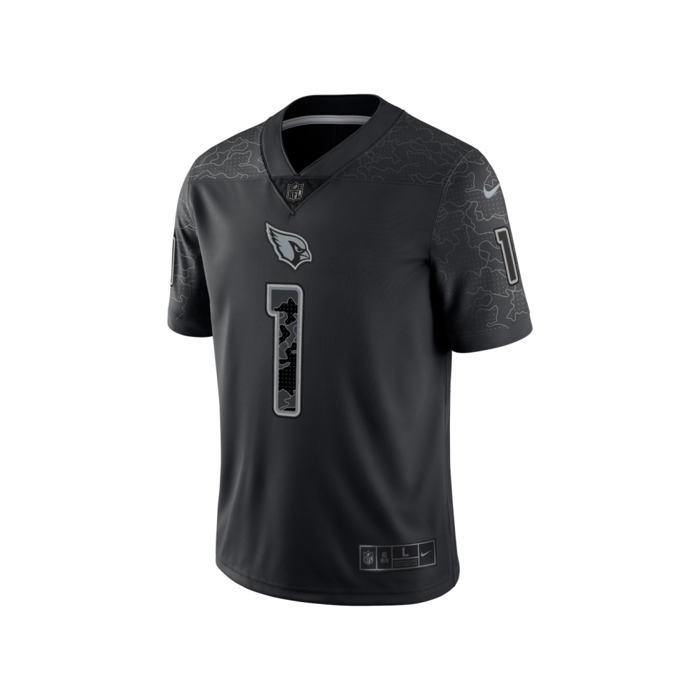 Mens Arizona Cardinals Kyler Murray Black RFLCTV Limited Jersey