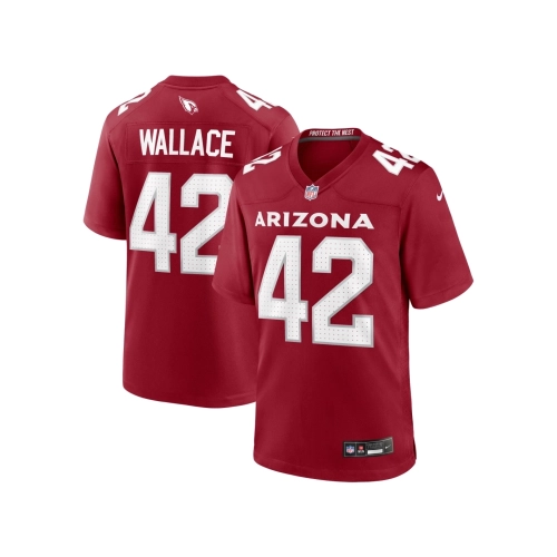 Mens Arizona Cardinals KVon Wallace Cardinal Team Game Jersey