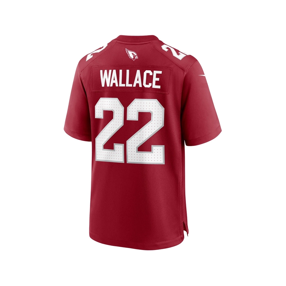 Mens Arizona Cardinals KVon Wallace Cardinal Team Game Jersey