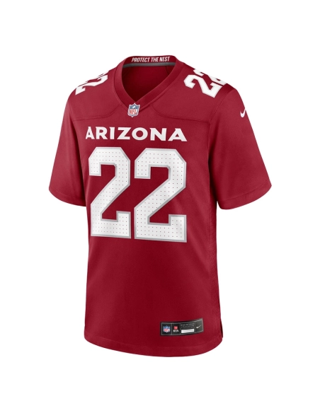 Mens Arizona Cardinals KVon Wallace Cardinal Team Game Jersey