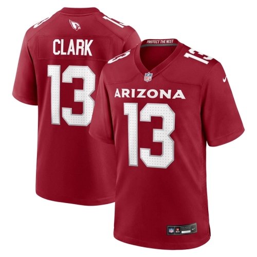 Mens Arizona Cardinals KeiTrel Clark Cardinal Game Jersey