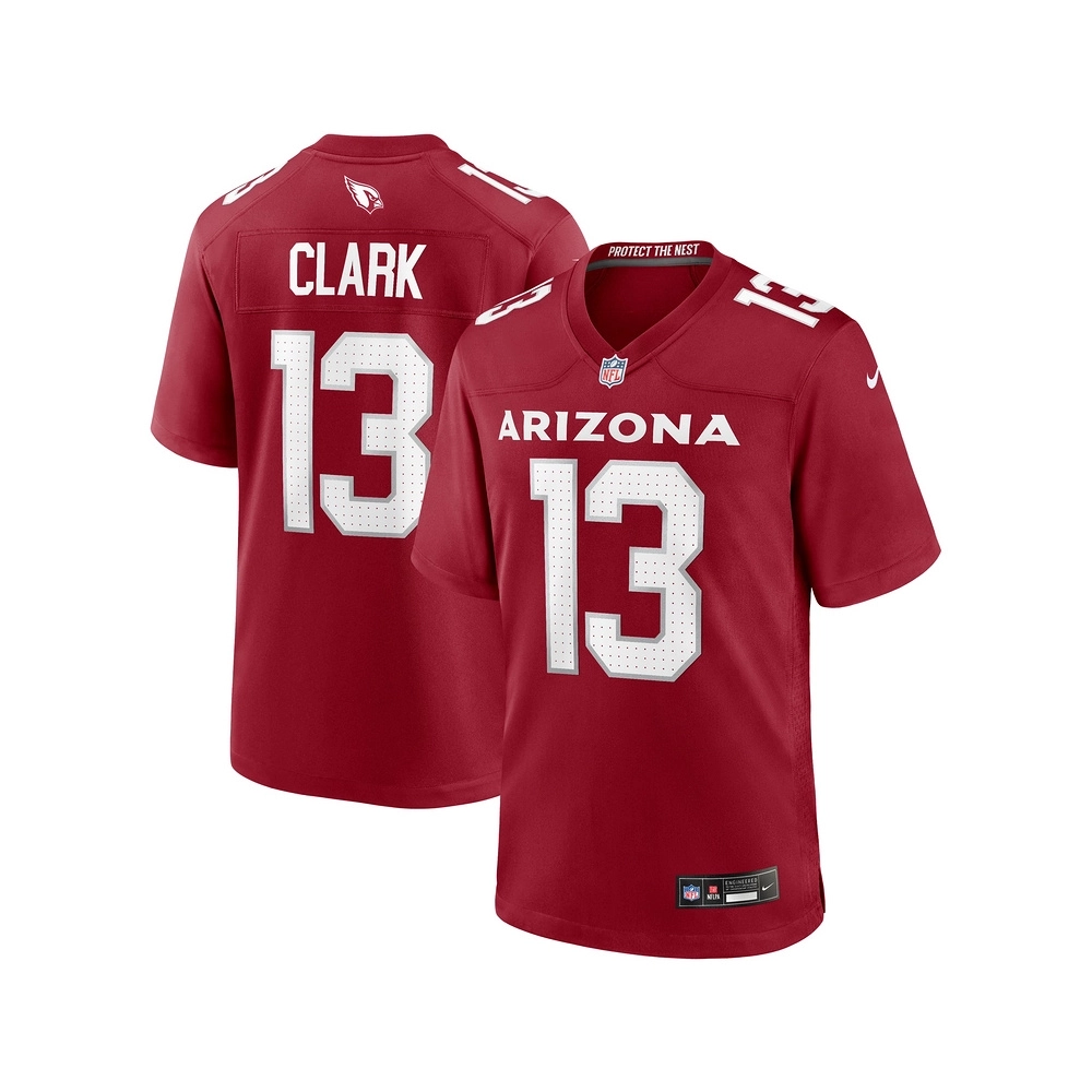 Mens Arizona Cardinals KeiTrel Clark Cardinal Game Jersey
