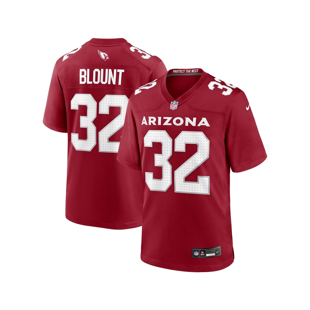 Mens Arizona Cardinals Joey Blount Cardinal Game Jersey