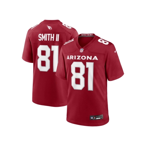 Mens Arizona Cardinals Jeff Smith II Cardinal Game Jersey