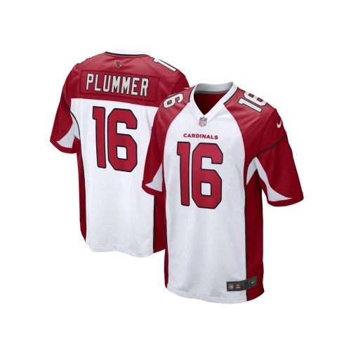 Mens Arizona Cardinals Jake Plummer White Retired Player Game Jersey
