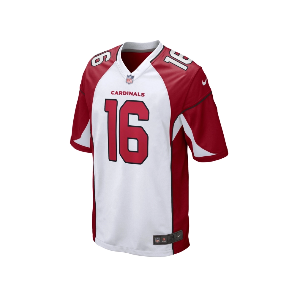 Mens Arizona Cardinals Jake Plummer White Retired Player Game Jersey