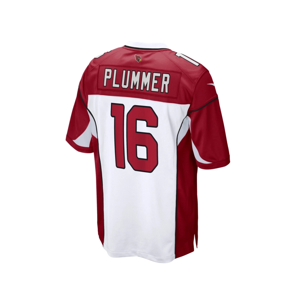 Mens Arizona Cardinals Jake Plummer White Retired Player Game Jersey
