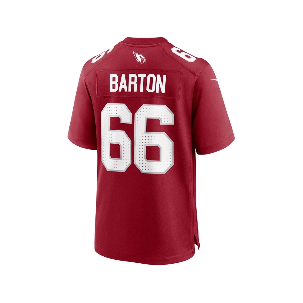 Mens Arizona Cardinals Jackson Barton Cardinal Team Game Jersey