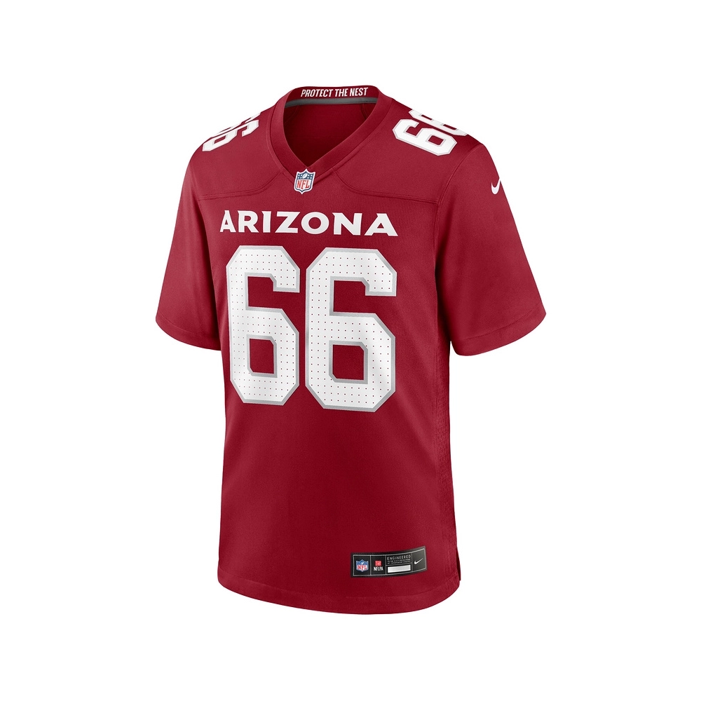 Mens Arizona Cardinals Jackson Barton Cardinal Team Game Jersey