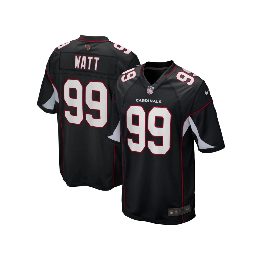 Mens Arizona Cardinals J.J. Watt Black Alternate Game Jersey