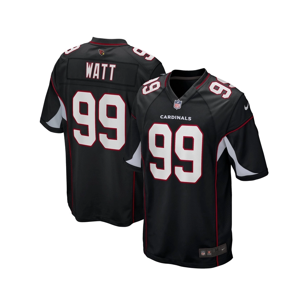 Mens Arizona Cardinals J.J. Watt Black Alternate Game Jersey
