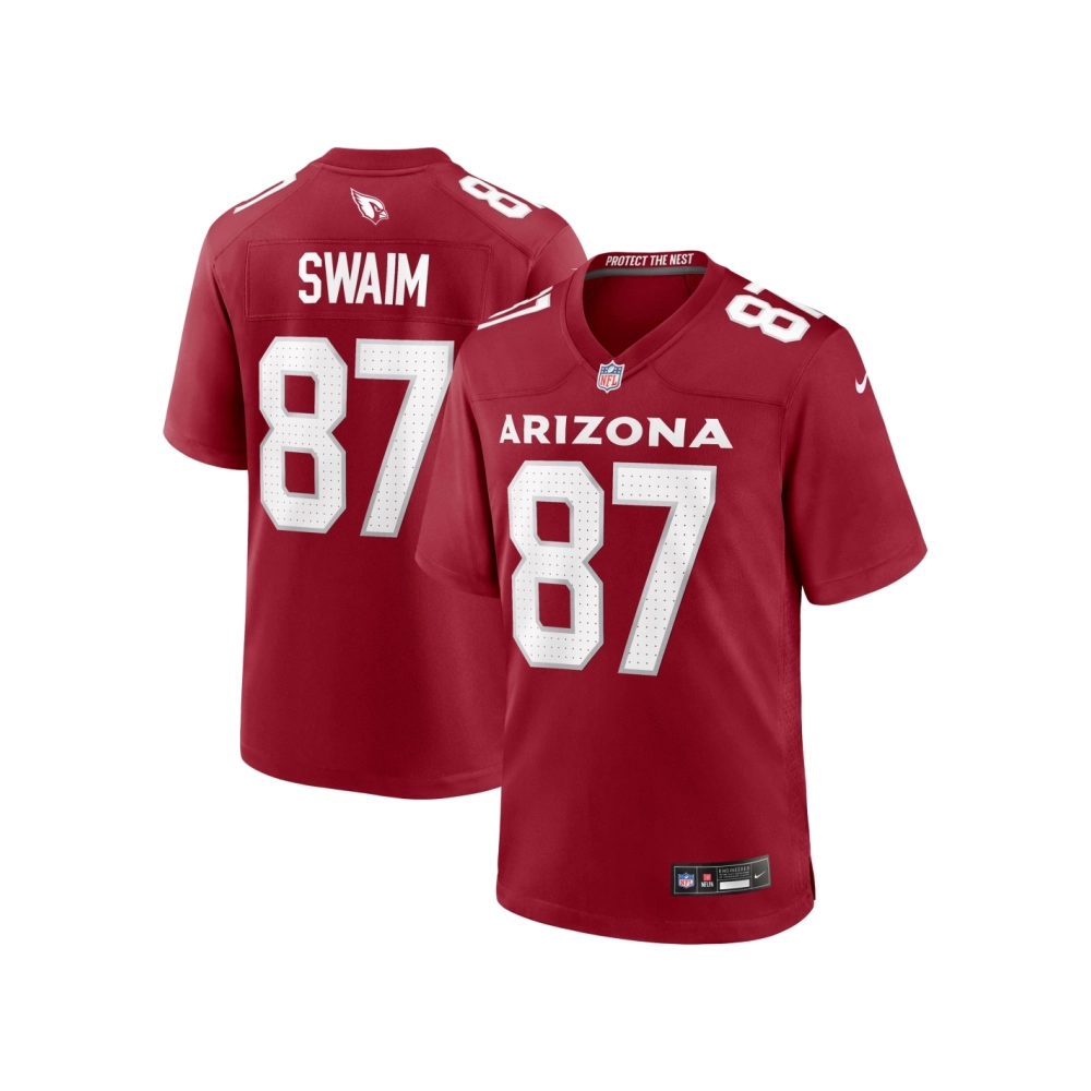 Mens Arizona Cardinals Geoff Swaim Cardinal Team Game Jersey
