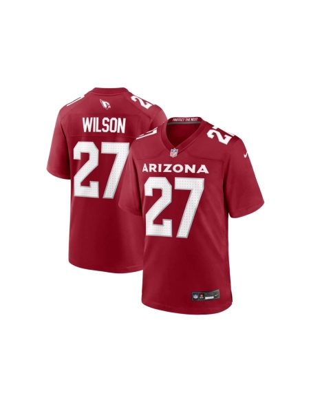 Mens Arizona Cardinals Divaad Wilson Cardinal Team Game Jersey