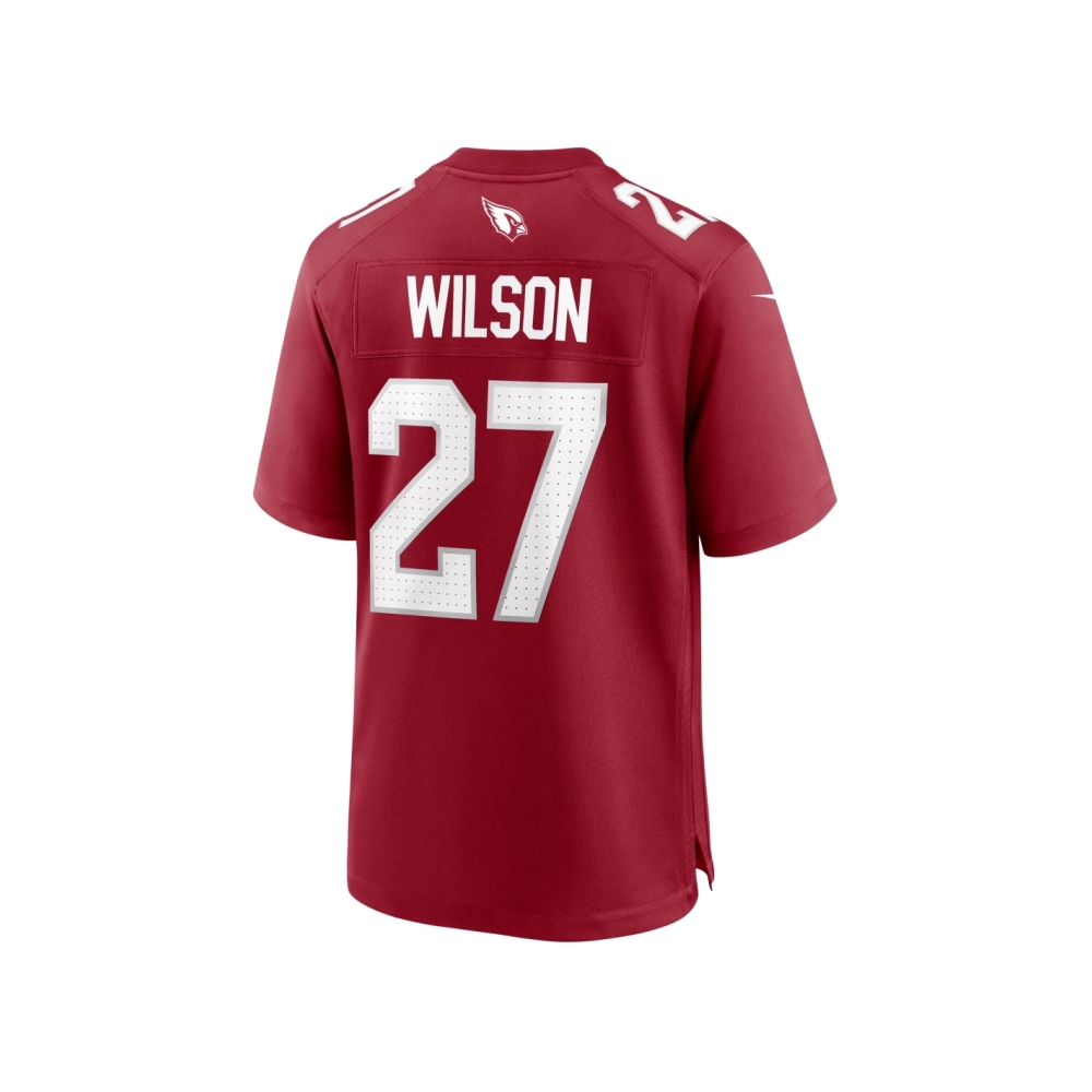 Mens Arizona Cardinals Divaad Wilson Cardinal Team Game Jersey