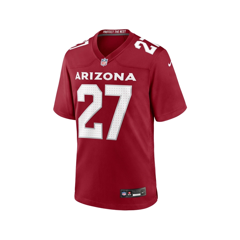 Mens Arizona Cardinals Divaad Wilson Cardinal Team Game Jersey