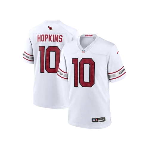 Mens Arizona Cardinals DeAndre Hopkins White Game Player Jersey