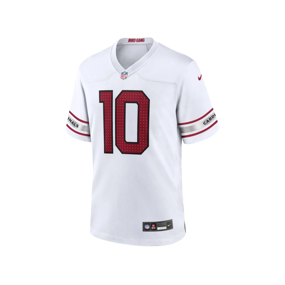 Mens Arizona Cardinals DeAndre Hopkins White Game Player Jersey