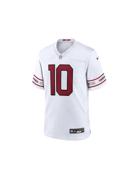 Mens Arizona Cardinals DeAndre Hopkins White Game Player Jersey