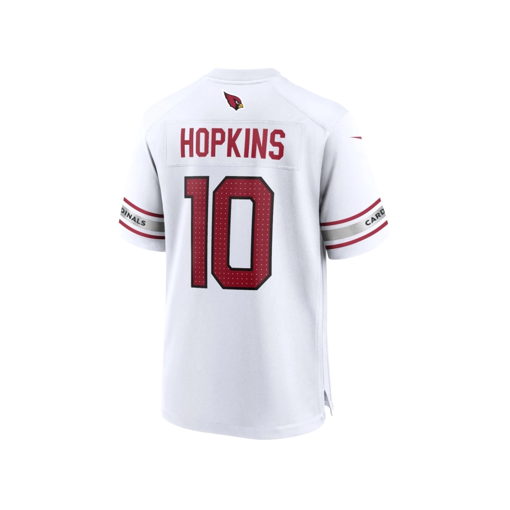 Mens Arizona Cardinals DeAndre Hopkins White Game Player Jersey