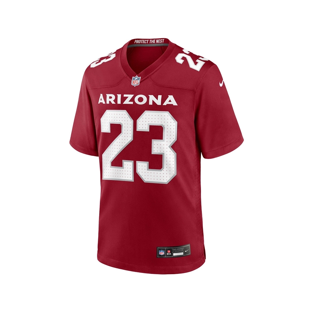 Mens Arizona Cardinals Corey Clement Cardinal Team Game Jersey
