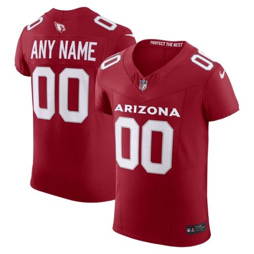 Mens Arizona Cardinals Cardinal Vapor F.U.S.E. Elite Custom Jersey