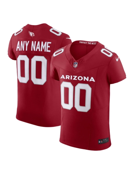 Mens Arizona Cardinals Cardinal Vapor F.U.S.E. Elite Custom Jersey
