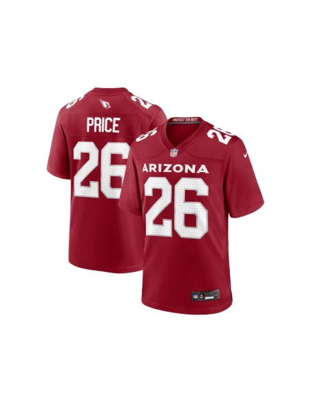 Mens Arizona Cardinals Bobby Price Cardinal Team Game Jersey