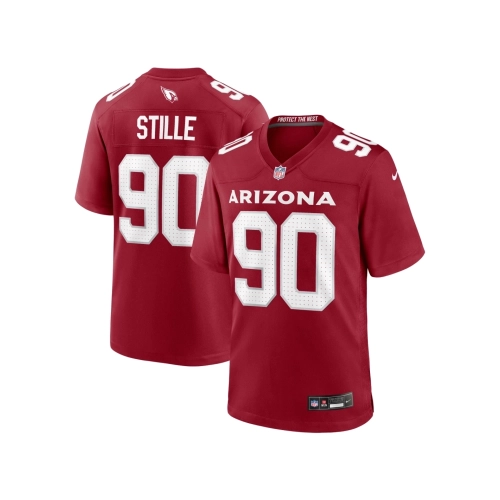 Mens Arizona Cardinals Ben Stille Cardinal Team Game Jersey