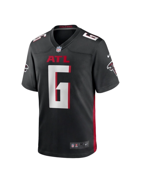 Mens Atlanta Falcons Younghoe Koo Black Team Game Jersey