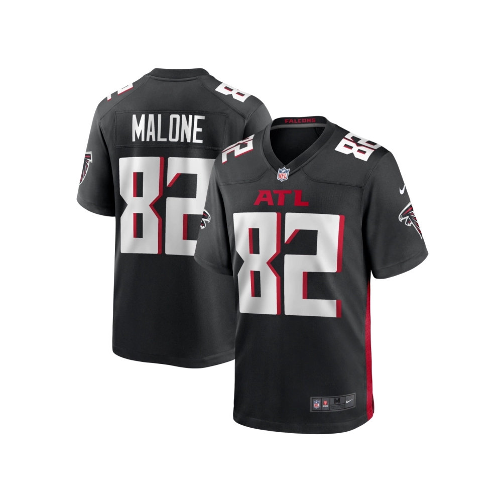 Mens Atlanta Falcons Xavier Malone Black Game Jersey