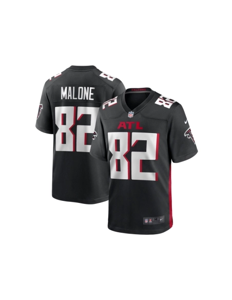 Mens Atlanta Falcons Xavier Malone Black Game Jersey