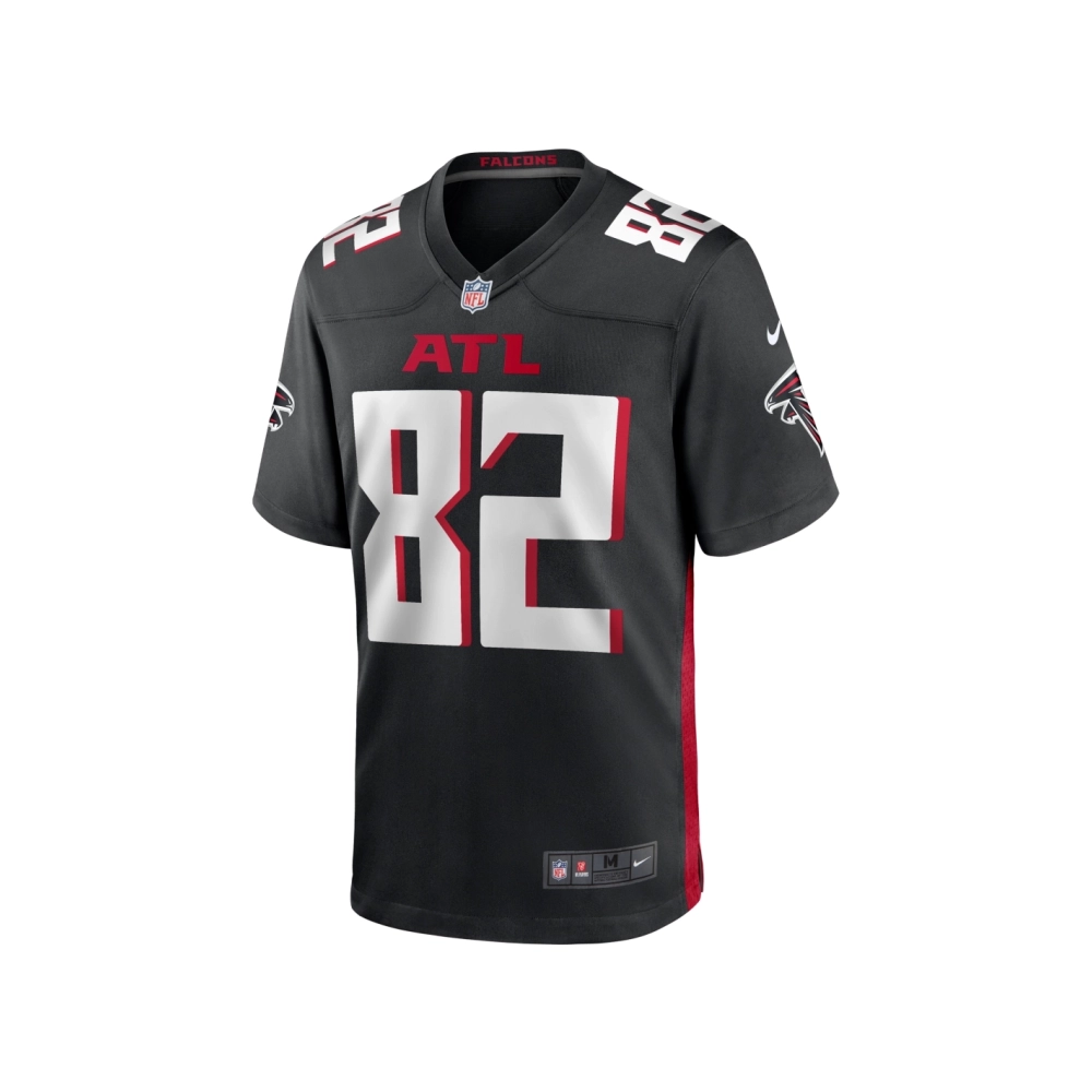 Mens Atlanta Falcons Xavier Malone Black Game Jersey