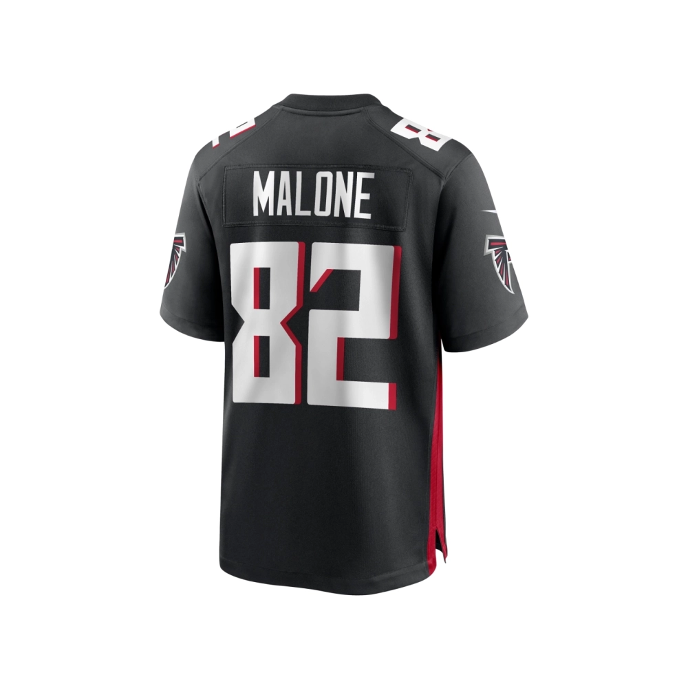 Mens Atlanta Falcons Xavier Malone Black Game Jersey