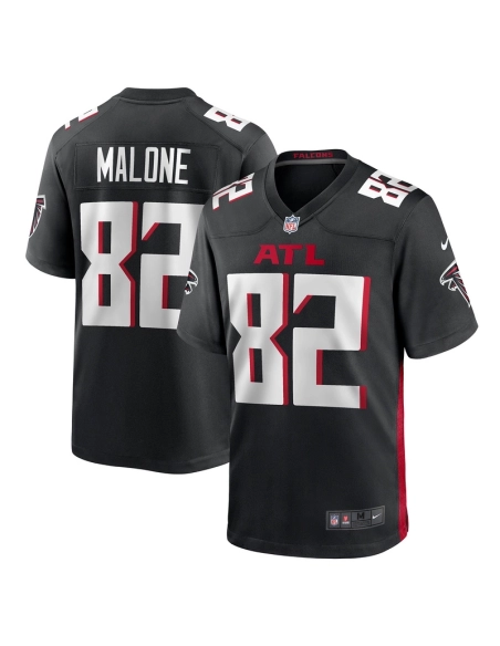 Mens Atlanta Falcons Xavier Malone Black Game Jersey