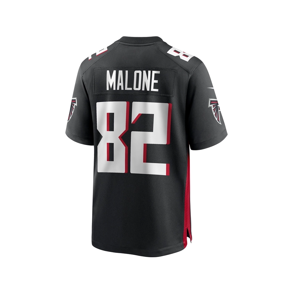 Mens Atlanta Falcons Xavier Malone Black Game Jersey