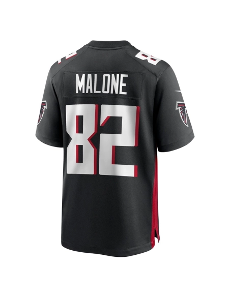 Mens Atlanta Falcons Xavier Malone Black Game Jersey