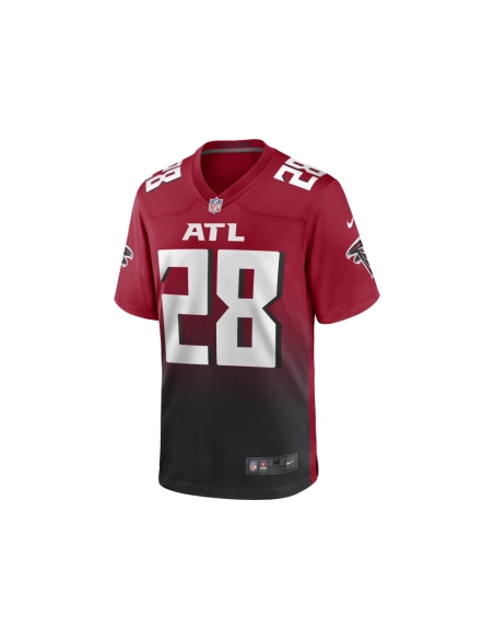 Mens Atlanta Falcons Warrick Dunn Red Retired Player Alternate Game Jersey