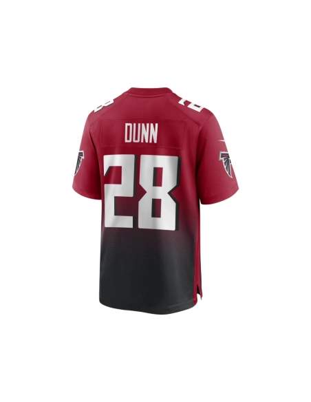 Mens Atlanta Falcons Warrick Dunn Red Retired Player Alternate Game Jersey
